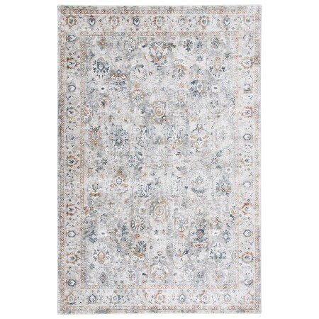 Safavieh 5 x 8 ft. Dream Transitional Power Loomed Rectangle Rug Ivory & Light Grey DRM727A-5